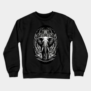 Elephant Crewneck Sweatshirt